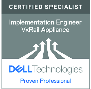 Dell Technologies Implementation Engineer VxRail Appliance